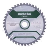 Metabo zaagblad "Multi-Cut - Classic", 165x2,2/1,4x20 Z42 FZ/TZ 5° - 1 stuk