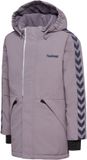 Hummel hmlJR CHEVRON SNOW JACKET WP 10K Kinderen Unisex Polyester Grijs 164