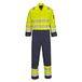 Portwest MV28 Hi-Vis Modaflame Overall, Normaal, Geel/Marine, XXL Grootte