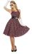 Wilbers Rock & Roll outfit Ava - Jurk - Multikleur - Print - XXXL