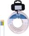 EDM Tuyau de câble électrique EDM 28092 Blanc 3 x 1 mm 15 m Audio