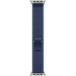 Apple Smartwatch-bandje 49 mm Natuurlijk titanium S/M Blauw/Helderblauw voor Watch Hermès Series 9, SE 3, Series 10, Series 11, Series 8, Series 9, Ultra 2, Ultra 3