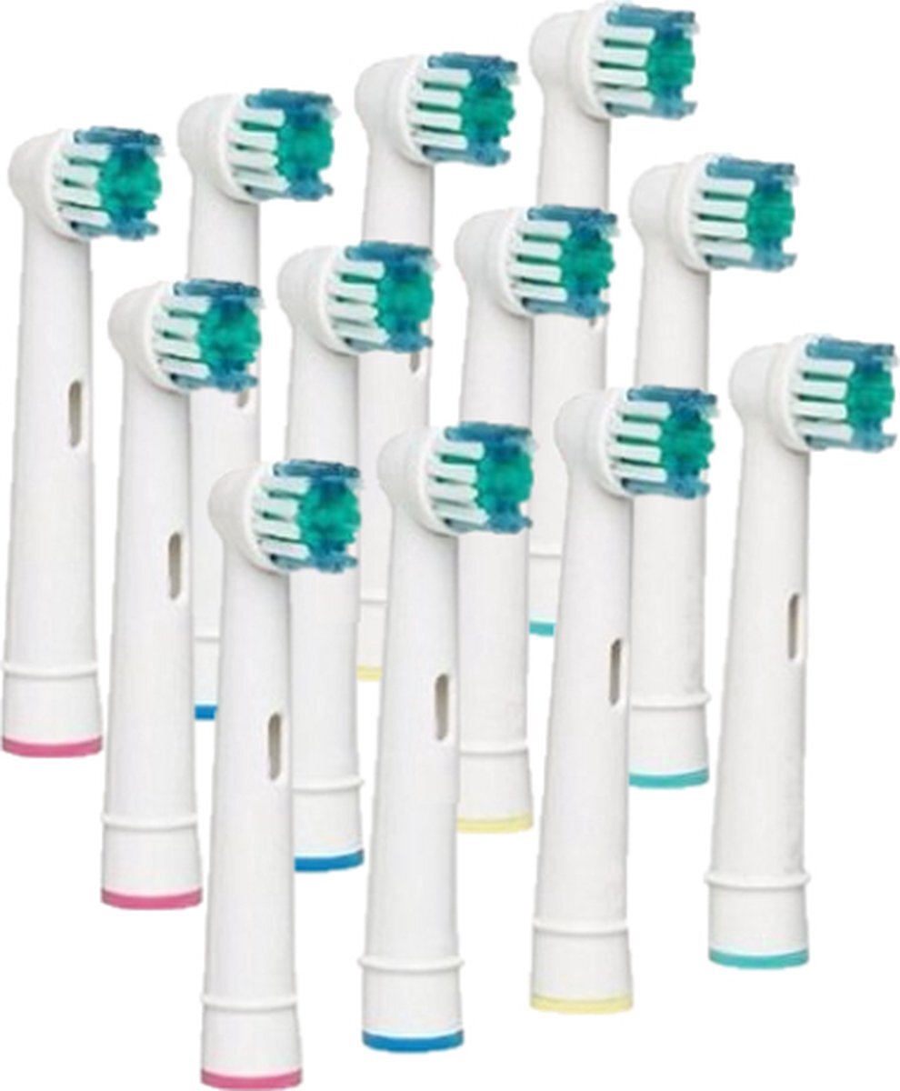 VoordeligeTandenborstels.nl 12 Opzetborstels geschikt voor elektrische tandenborstels van Oral-B
