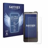 Savvies - Screenprotector voor Sonim XP10 - Folie Beschermfolie transparant 6 Stuks