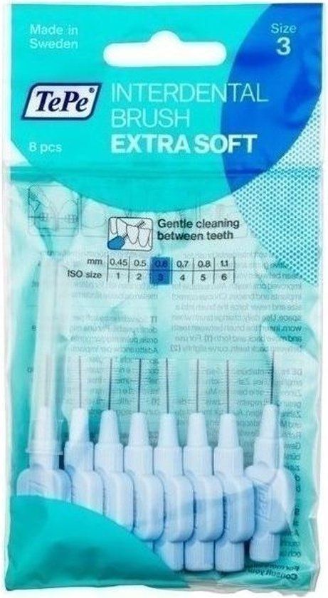 TePe Interdentale Ragers Extra Soft 0.6 mm – 8 stuks