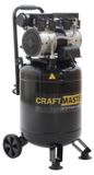 Compresseur compresseur d'air - 30 litres - Vertical - Sans huile - 8 bar - 58 dB