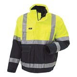J.A.K. JAK 11131 High Vis Pilot Jack | Geel/Navy | M