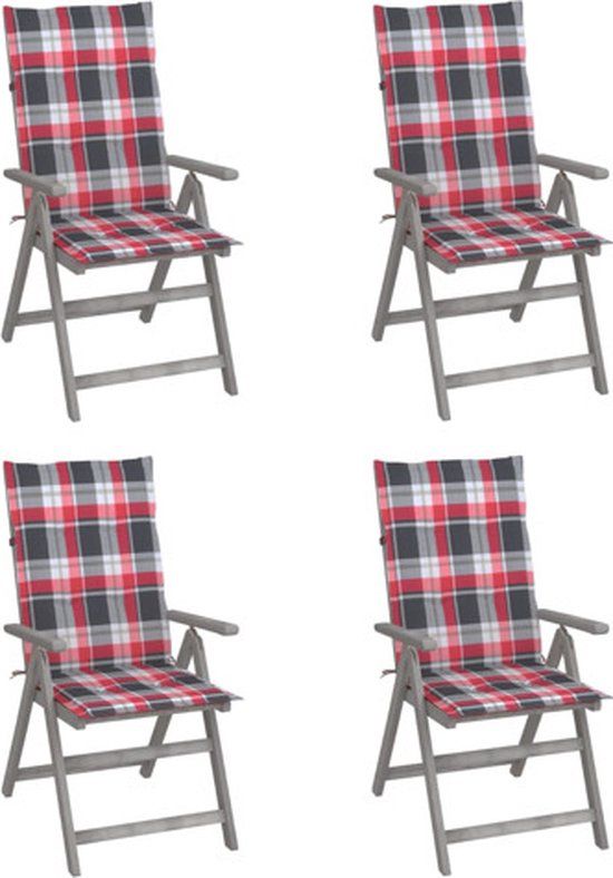 vidaXL Tuinstoel Meerkleurig