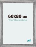 Your Decoration Cadre Puzzle 60x80 cm Gris Brossé