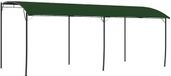 vidaXL Prieel 6 x 3 x 2,55 m Groen Gepoedercoat staal en stof 180 gsm