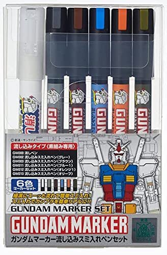 Bandai Model Kit GUNDAM - Gundam Marker GMS-122 Set