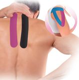 HARO Kinesiotape / Fysiotape Schouder en Nek, Kleuren Assorti, 4 Stuks