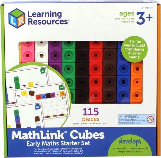 Learning Resources Mathlink Cubes Activiteitenset