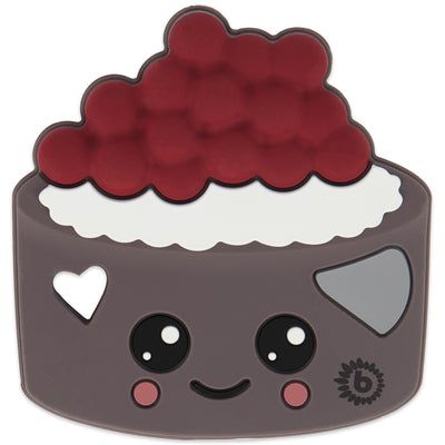 Bieco 24059022 Bijtring - Silicone - Wit, Bruin, Rood - Unisex