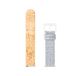 Mondaine Essence Horlogeband van witte stof en kurk, 20 mm, origineel MS1.42110, blauw, 20 mm, klassiek