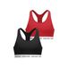 Björn Borg halter bh's - rood/zwart (set van 2)