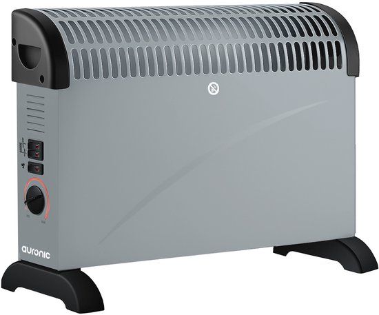 Auronic Elektrische Convectorkachel - 2000 Watt - Grijs