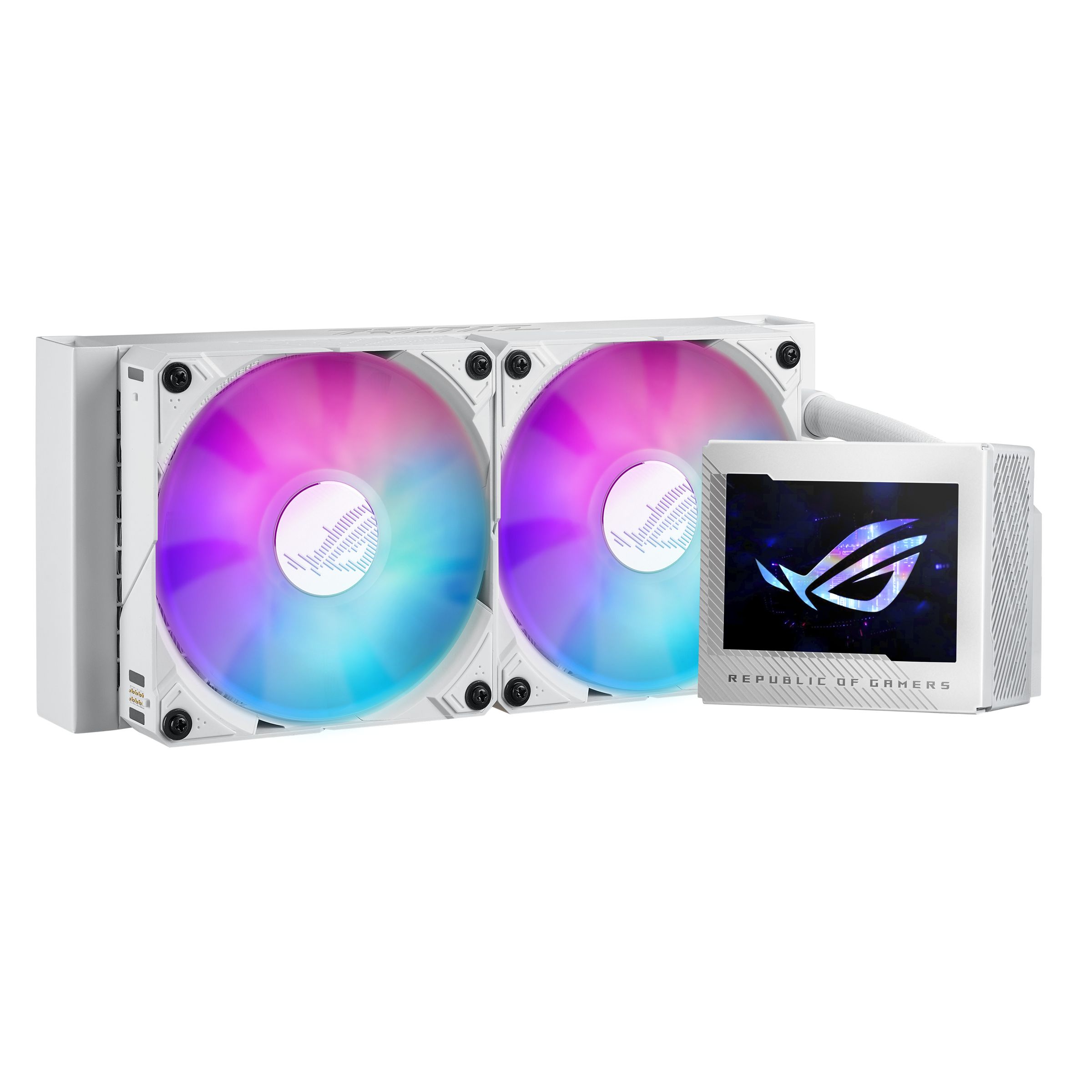 ASUS ROG RYUJIN III 240 ARGB White Edition Liquid Cooler - 240mm - White
