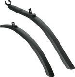 SKS Spatbordset 28 inch PVC 45mm Zwart