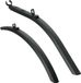 SKS Spatbordset 28 inch PVC 45mm Zwart