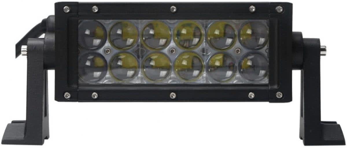 ABC-LED LED bar - 36W - 20cm - 4x4 offroad - 12 LED Combo - WIT 6000K