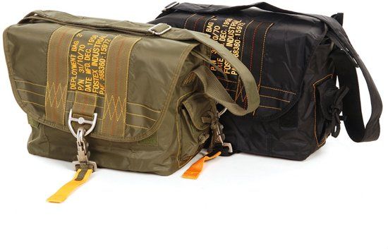 Fostex Parachuten tas 3 / pukkel Groen - Nylon - Groen