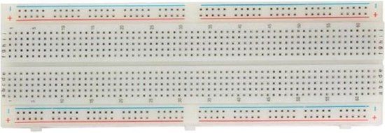 123-3D Velleman SOLDEERLOZE BREADBOARD - 830 INSTEEKPUNTEN