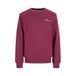 TYGO & vito sweater met backprint - donkerrood