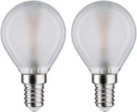 Paulmann Filament 230 V LED-kogellamp E14 2x250lm 2x3W 2700K Mat