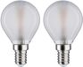 Paulmann Filament 230 V LED-kogellamp E14 2x250lm 2x3W 2700K Mat