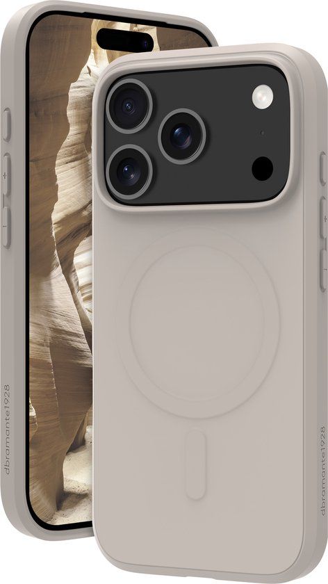 dbramante1928 Greenland Pro Hoesje voor Apple iPhone 17 Pro - Kunststof - Grijs