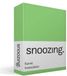Snoozing Flanel Hoeslaken Lits-jumeaux 180x200 cm - Groen