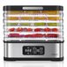 Voedseldroogmachine met 5 trays, temperatuur 35-70 °C en 72 uur timer, digitale timer, BPA-vrij, voor gezonde snacks, fruit, vlees en huisdiervoer
