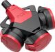 PC Electric 253722-sr5 3-voudige koppeling Massief rubber 250 V Rood IP54