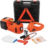 Happyment Hydraulische Krik PRO - Autokrik - Garage Krik - Lifting Apparatuur - Hydraulische Werkplaatskrik - Voor Auto, Camper, Caravan - 5 Ton Vermogen - Rood