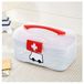 Petite trousse de premiers secours avec plateau amovible pour la maison et les voyages