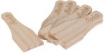 Cook Concept Spatules - 16 pièces - Bois de pin - 12 x 4 cm