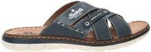 Rieker Heren Kruisbandslippers Grijs - Maat 43