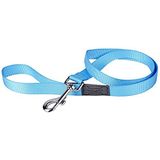 Wouapy Lijn Basic Line, riem voor honden 15 mm x 1,20 m beige