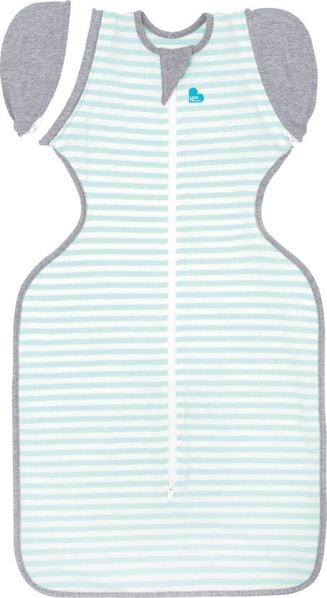 Love to Dream - Swaddle UP 50/50 Mint large inbakerslaapzak