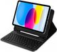 Buddi Zuna Hoes met QWERTY Toetsenbord Geschikt voor Apple iPad 10.9 (2022) / iPad 11 2025 A16 | Beschermhoes | Bluetooth 5.0 | met Penhouder | Magnetisch Uitneembaar Keyboard | QWERTY | Zwart
