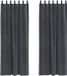 vidaXL Gordijnen 2 stuks Lichtgrijs 140 x 260 cm Fluweel