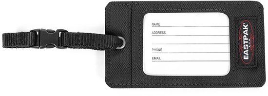 Eastpak Packtag | Adres label Zwart