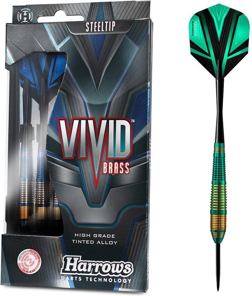 Harrows Vivid Green Brass - 24 Gram