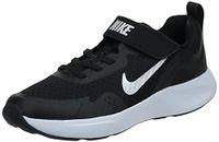 Nike WearAllDay Jongens Sneakers - Black/White - Maat 23.5