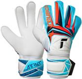 Reusch Attrakt Solid keepershandschoenen Wit-lichtblauw Maat 9
