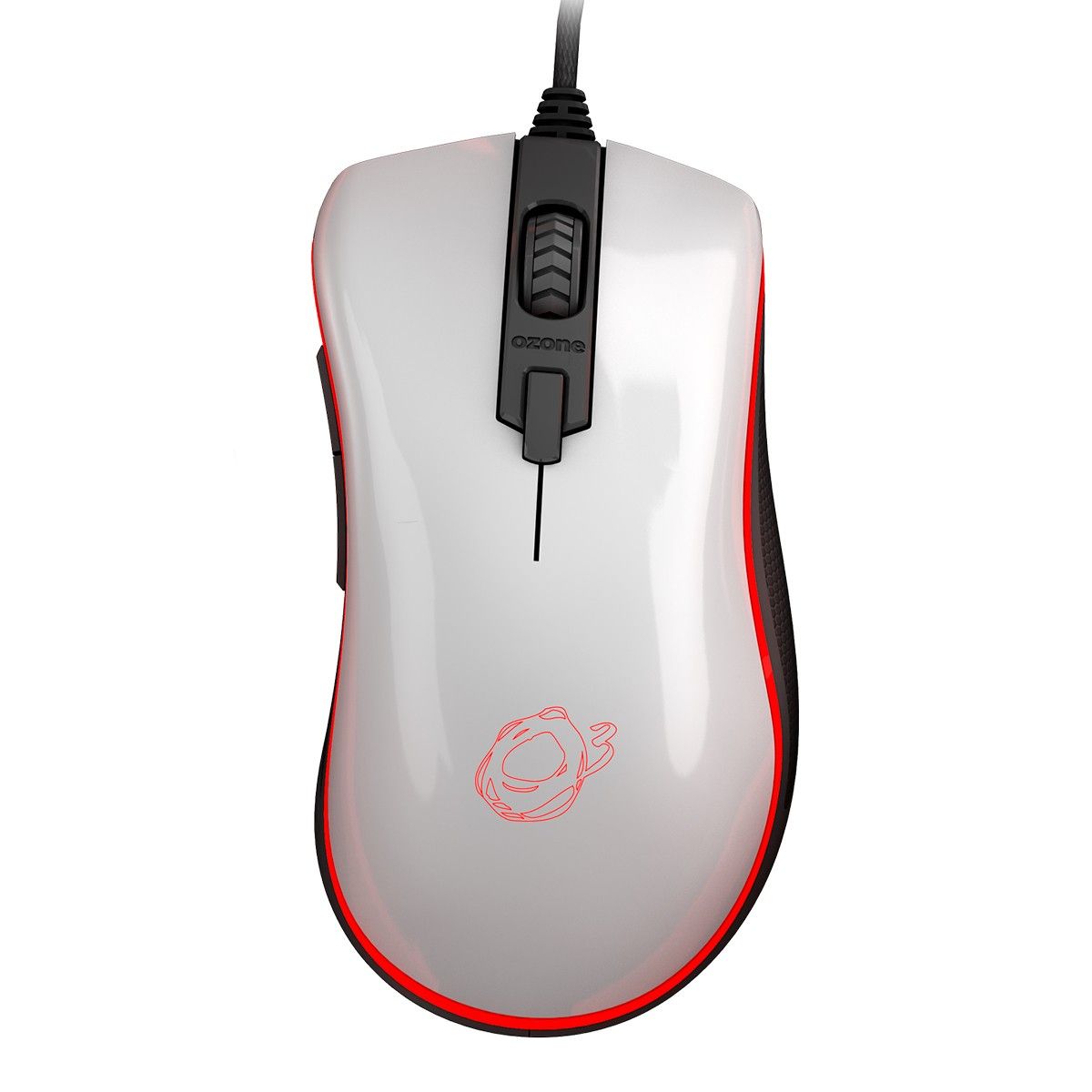 O-Zone Neon M50 - Wit - Gaming Muis - 5000 DPI