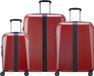 DELSEY PARIS Promenade Hard 2.0 Expandable 4 Double Rolls Trolley L Bordeaux Red 77cm