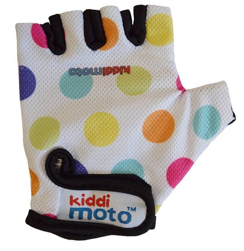 kiddiMoto ® Handschoenen Design Sport Stippen bont - S