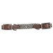 HKM Sportuitrusting westerse kinketting dubbel donkerbruin 4347